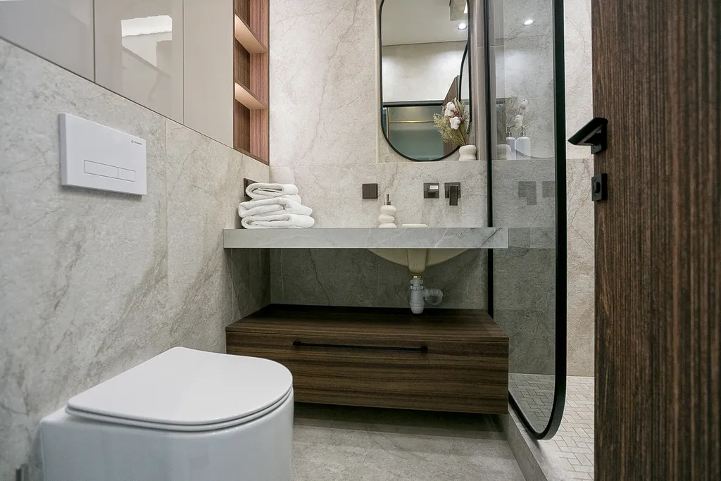 Студия с террасой и видом на море в скай плаза 3