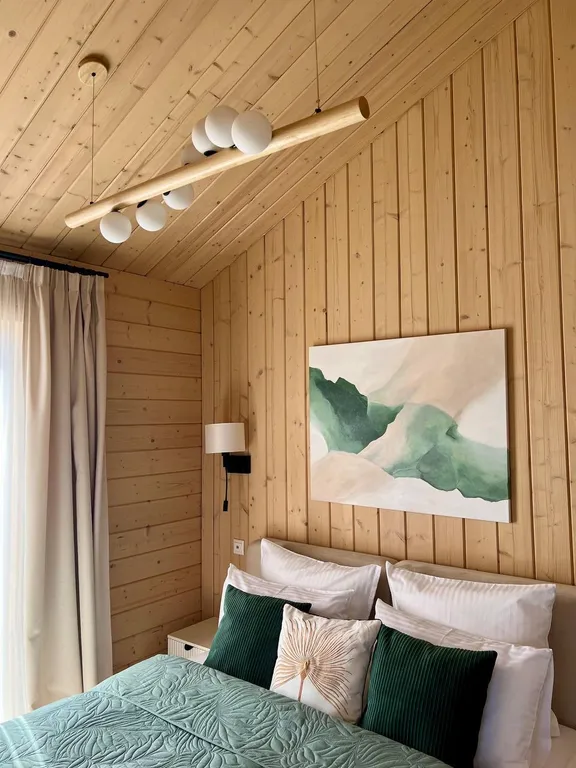 Дом с сауной и джакузи на террасе