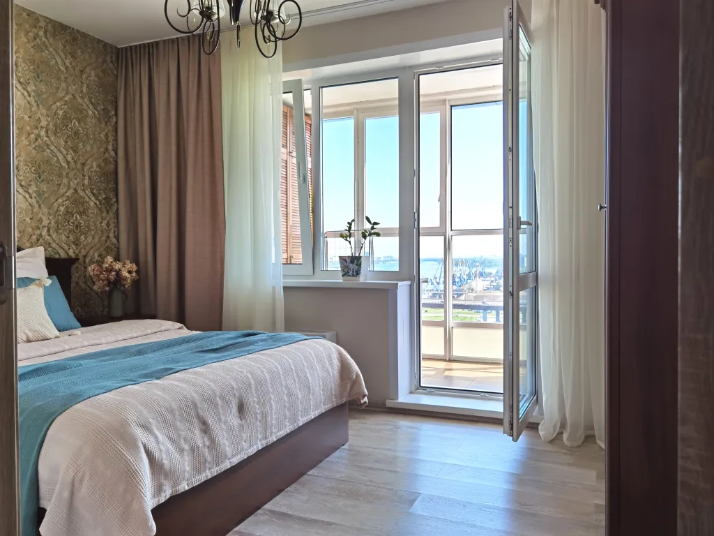 Апартаменты с панорамным видом на могучий Енисей