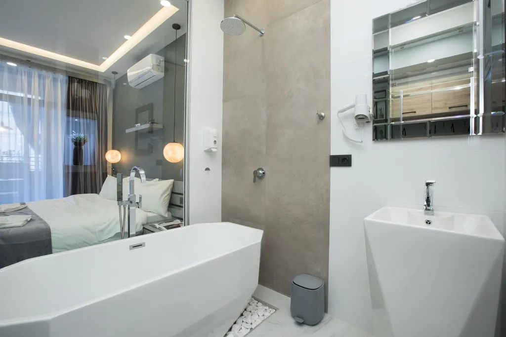 Квартира в стиле 50 оттенков серого в центре города