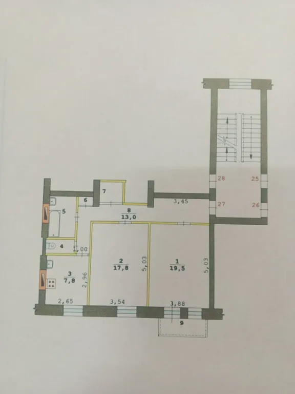 Современная квартира в сталинском доме у метро