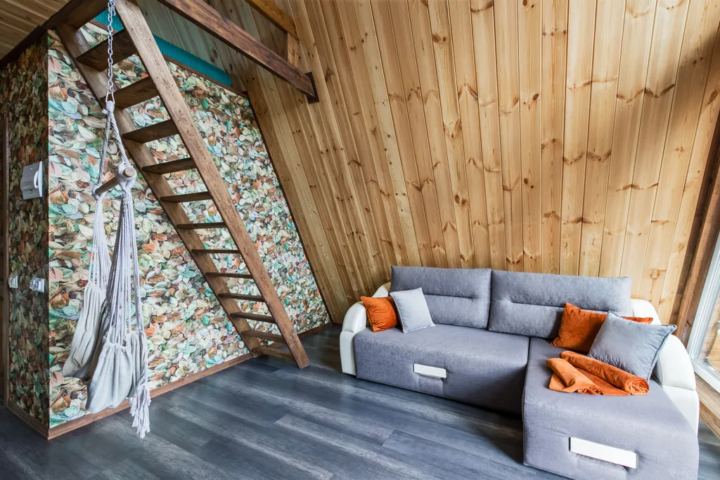 Афрейм (дом-шалаш) ОСЕНЬ с баней