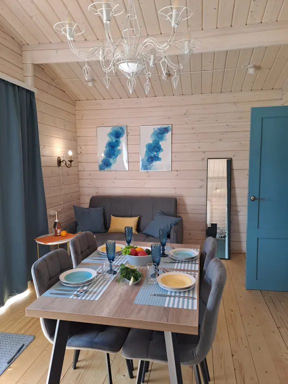 Коттедж Дачное очарование 50 оттенков синего — аренда посуточно в Донское