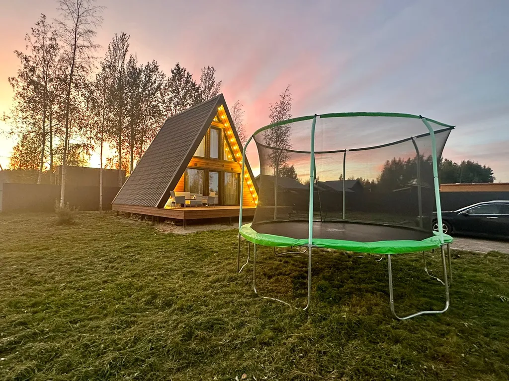 Коттедж Дом шале на берегу Ладожского озера — Коккорево