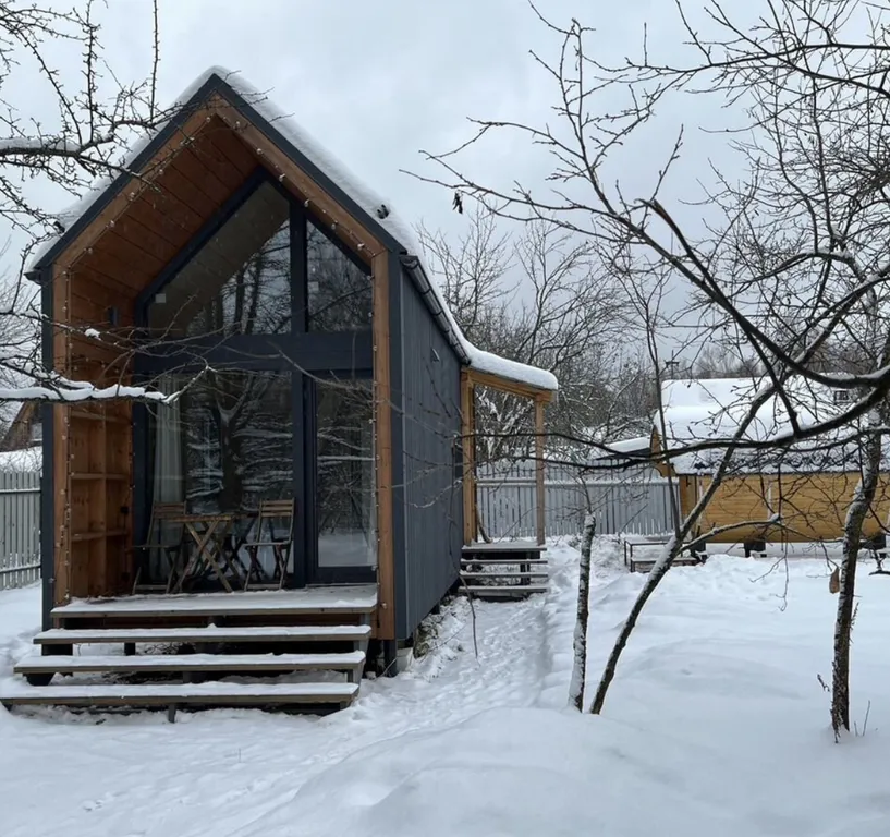 Коттедж Коттедж Новый барнхаус с баней — Манюхино