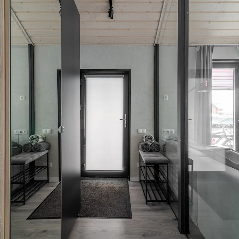 Домик в Икше с сауной и камином