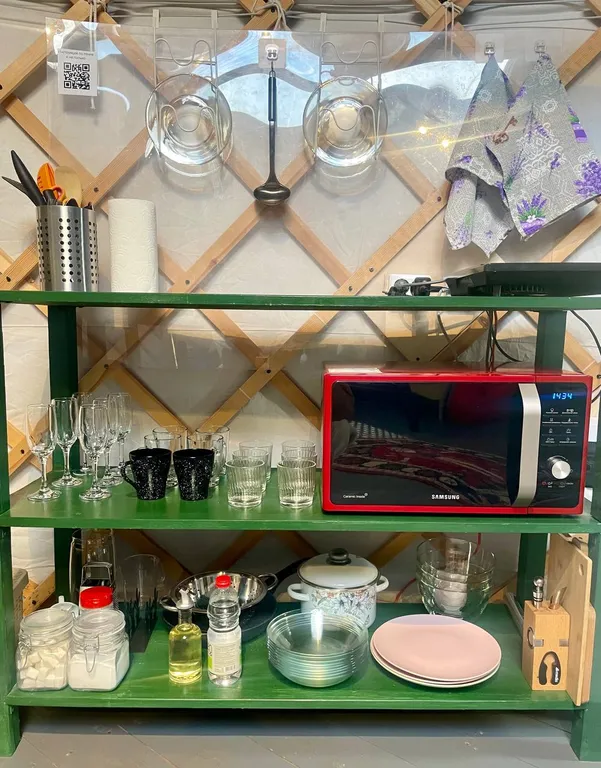 Коттедж Коттедж Юрта Ретрит с баней — Можайск