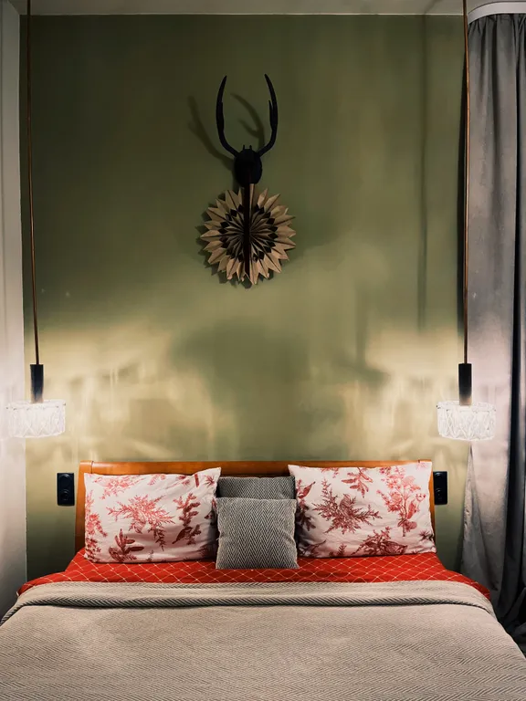 Дом с сауной и купелью с шикарным видом на озеро