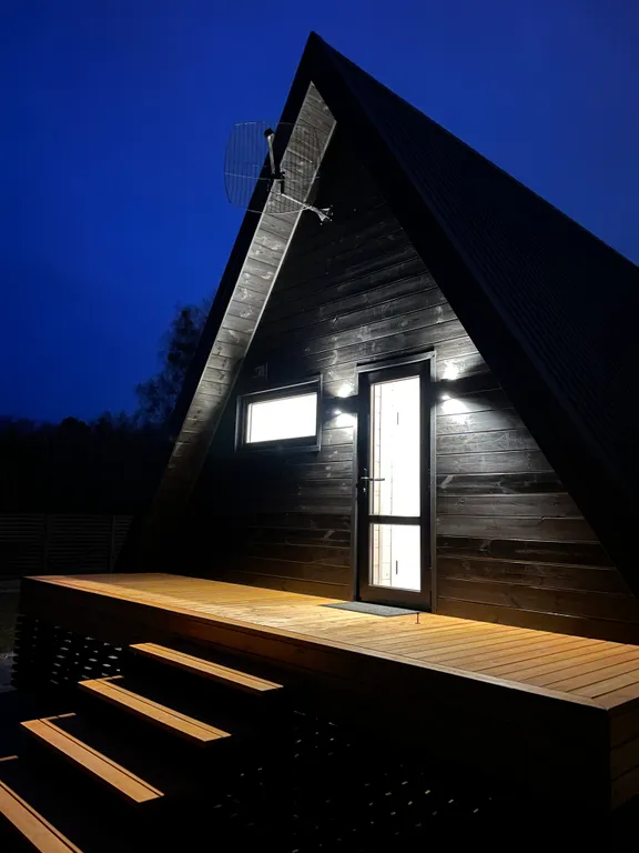 Треугольный дом в 15 минутах от центра Бреста