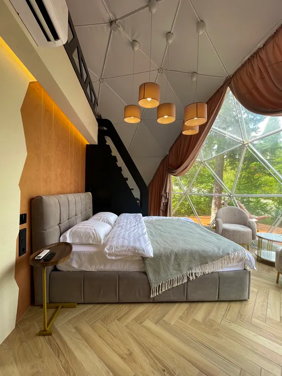 Коттедж Купольный дом «AURA» на 4 гостя — аренда посуточно в Шерегеш