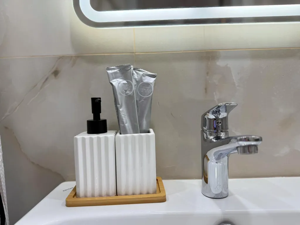 Апартаменты двухуровневые для троих, 3 минуты до пляжа