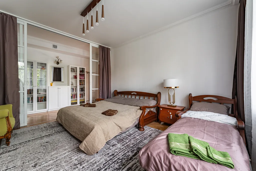 Квартира Огромная двухкомнатная квартира у Москва Сити — Москва