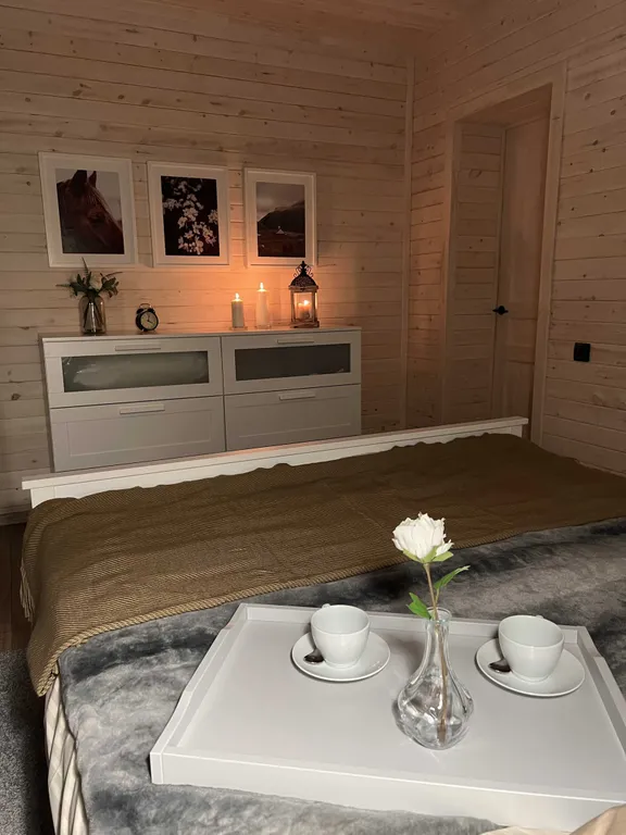 Коттедж Дом с панорамными окнами в лесу — Ломоносов