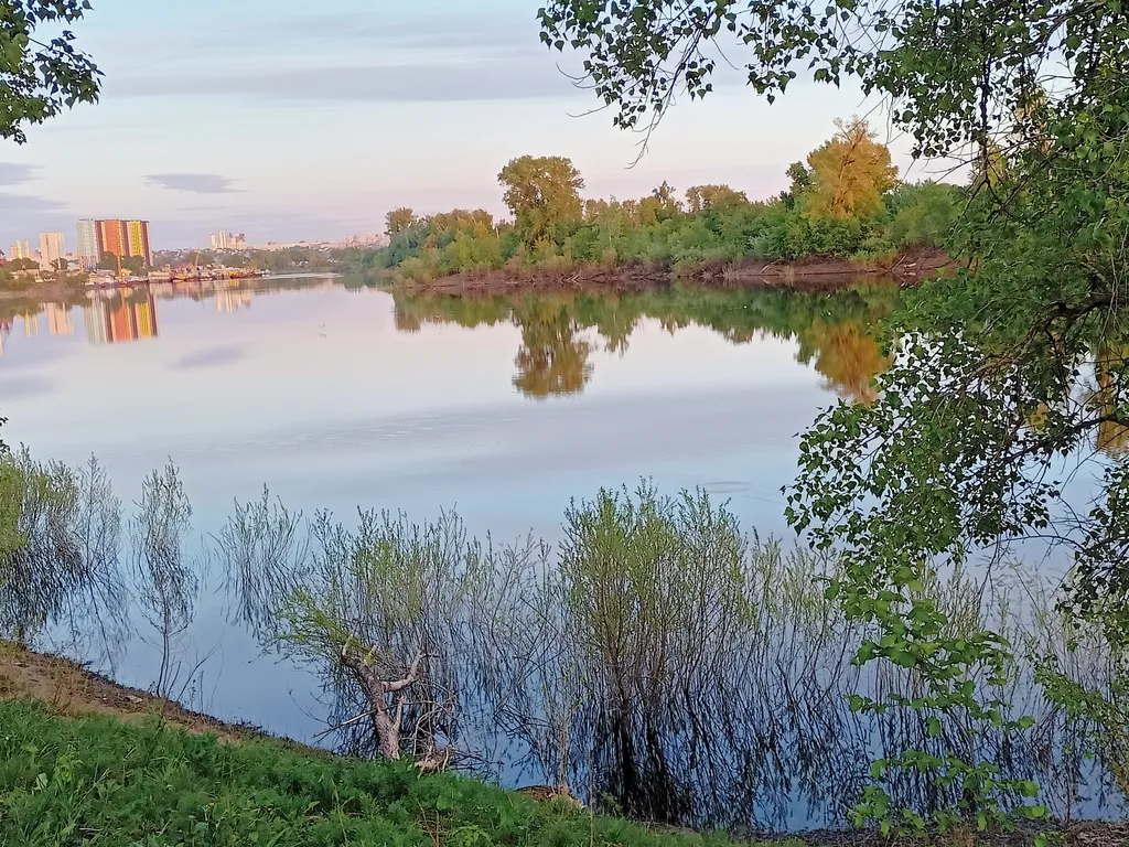Уютная квартира с видом на город и реку