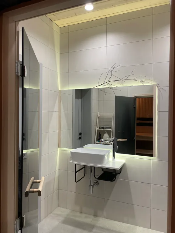 Дом с камином и баней Две яблони