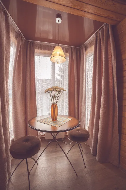 Семейный коттедж с двумя спальнями и видом на сад