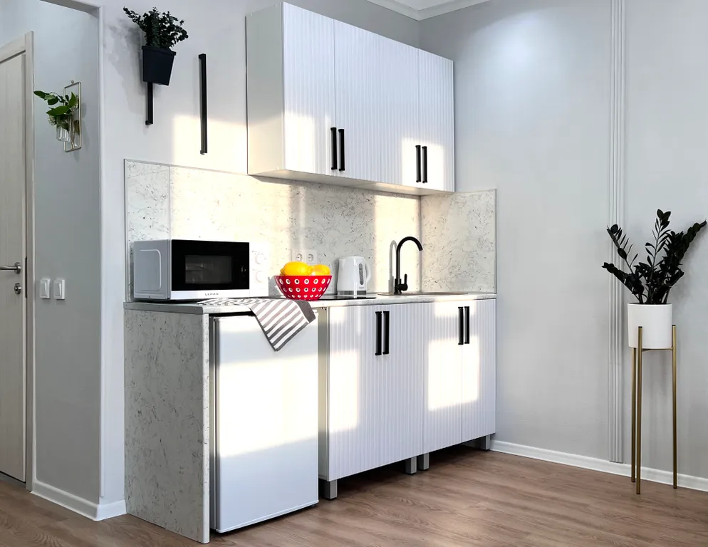 Студия с прекрасным видом из окна