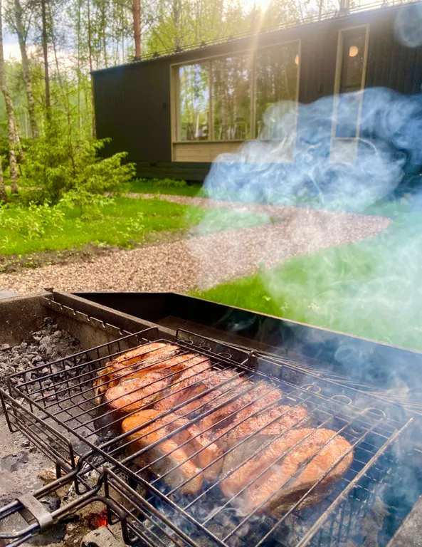 Коттедж Домик в лесу с сауной и купелью — Гжель