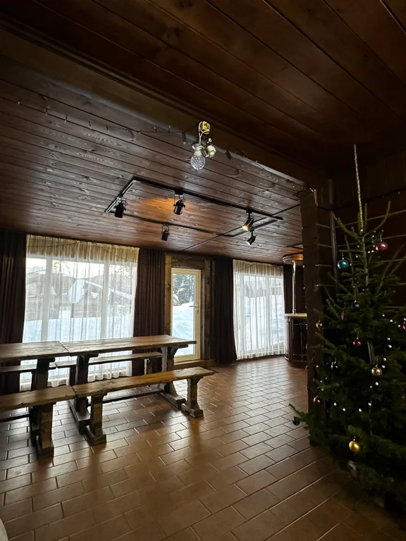Дом 302m2 — чан, кухня, панорамные окна