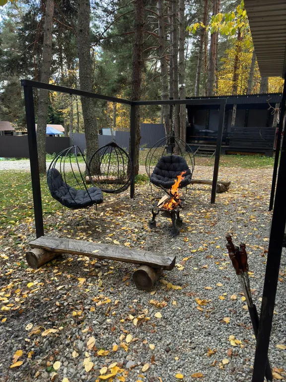 Коттедж Коттедж A-frame №2 в лесу — Архыз