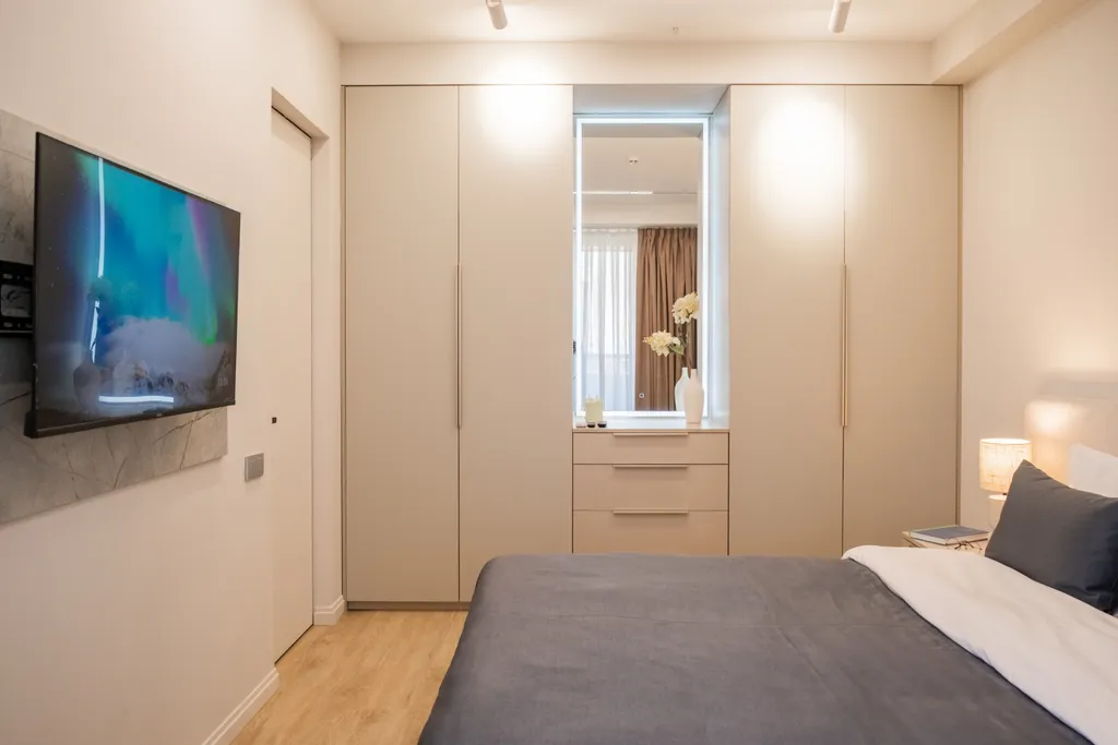 Стильные апартаменты с шикарным видом на город