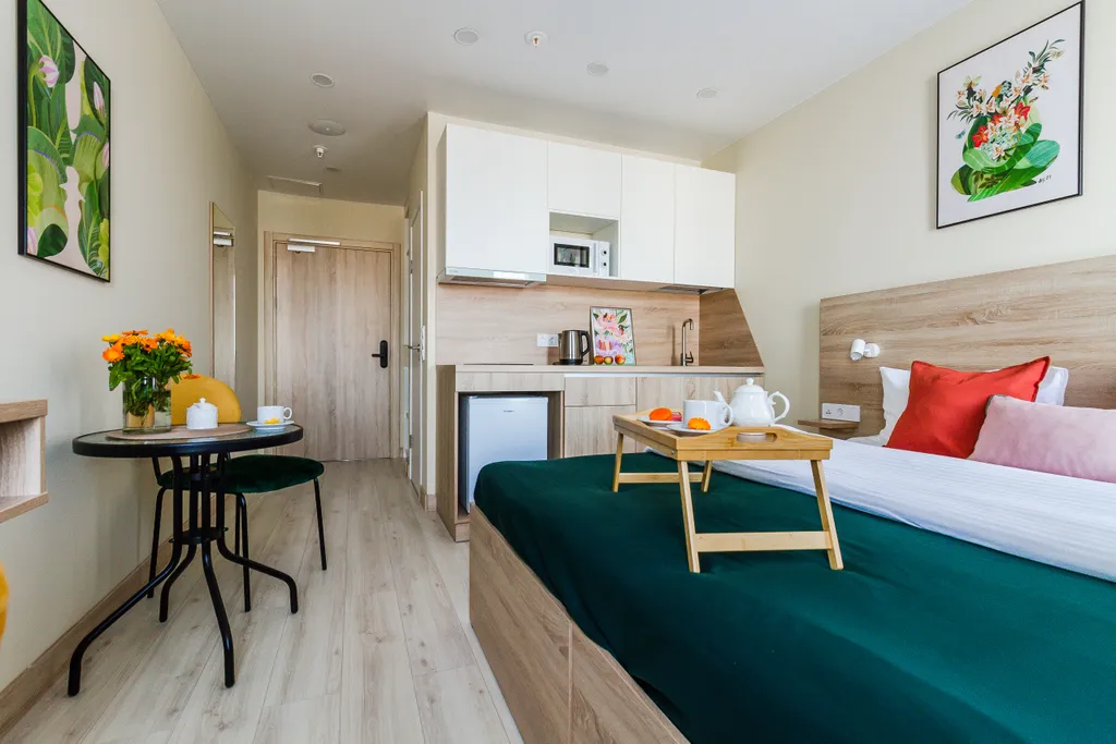 Квартира Квартира Студия Эдем у Черной речки — Санкт-Петербург