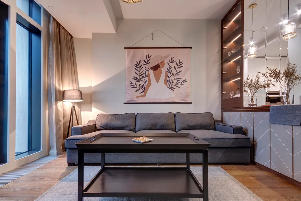 Квартира Потрясающий апартамент в iq-квартале — аренда посуточно в Москва