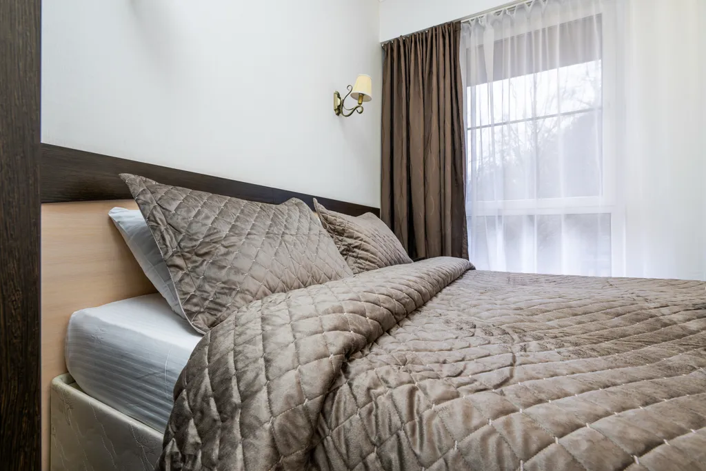 Классические апартаменты с двумя спальнями и ванной, 1 этаж