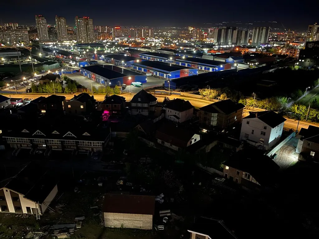 Квартира Квартира Уютная студия с панорамным видом на город — Красноярск