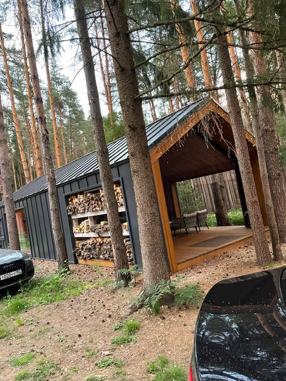 Тихий Барн в лесу