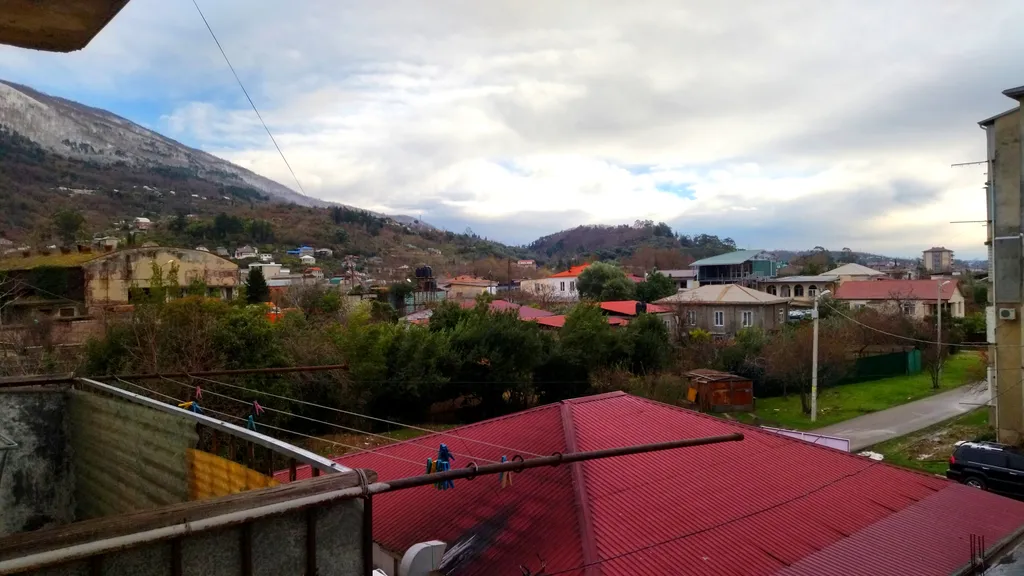 Приятная однокомнатная квартира в Гагре