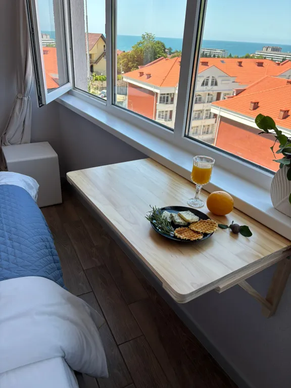 Квартира Двухкомнатная квартира с дизайнерским ремонтом — Адлер