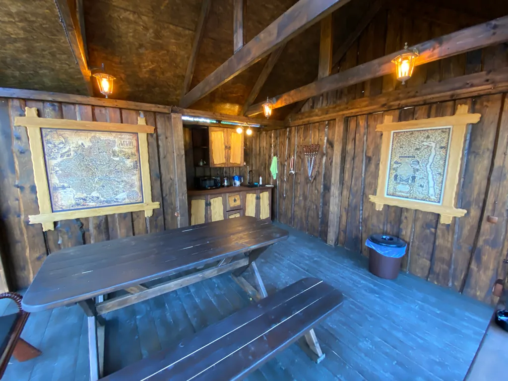 Уютный трехместный дом