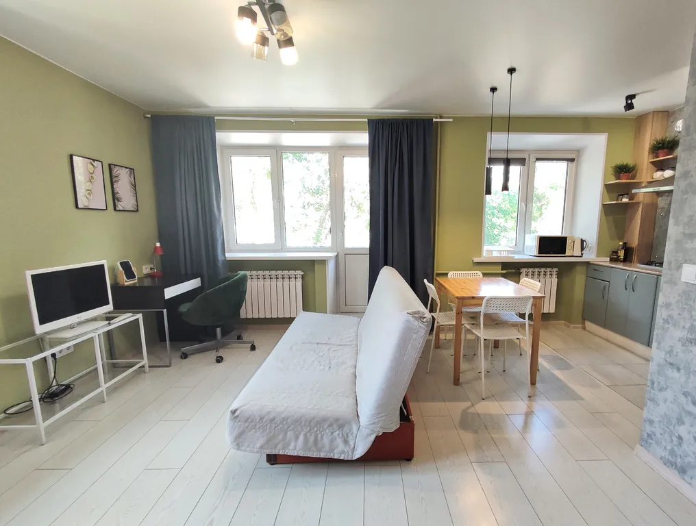 Квартира Квартира Студия около ЖД вокзала с современным ремонтом — Красноярск