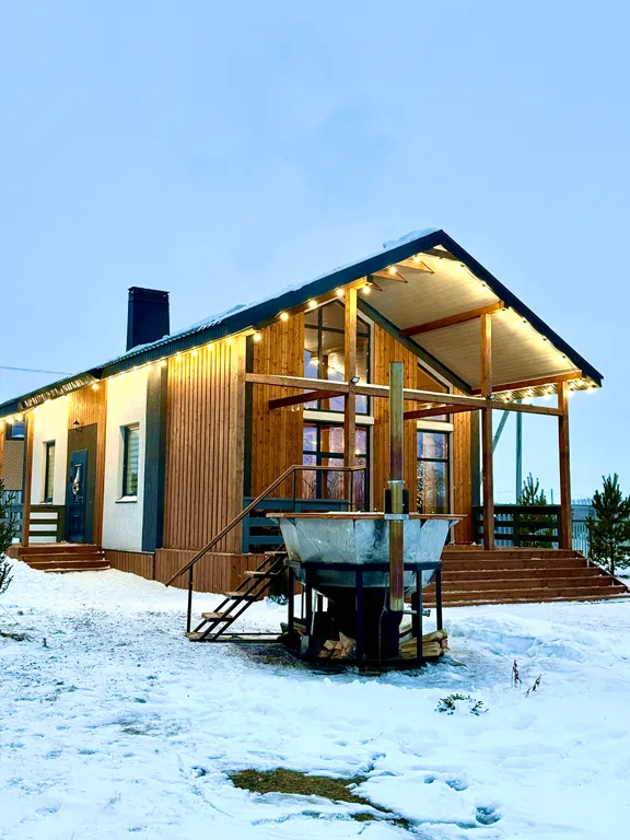 Коттедж Шикарный дом у реки — аренда посуточно в Уфа