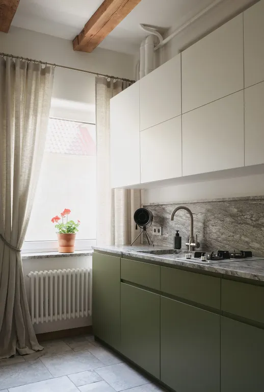 Апартаменты с балконом в историческом районе Калининграда