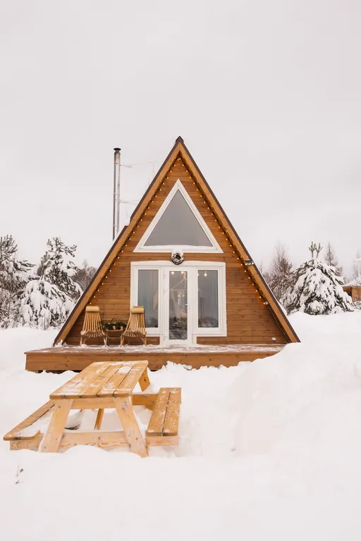 Papino village green уютный домик рядом с водопадом и рекой