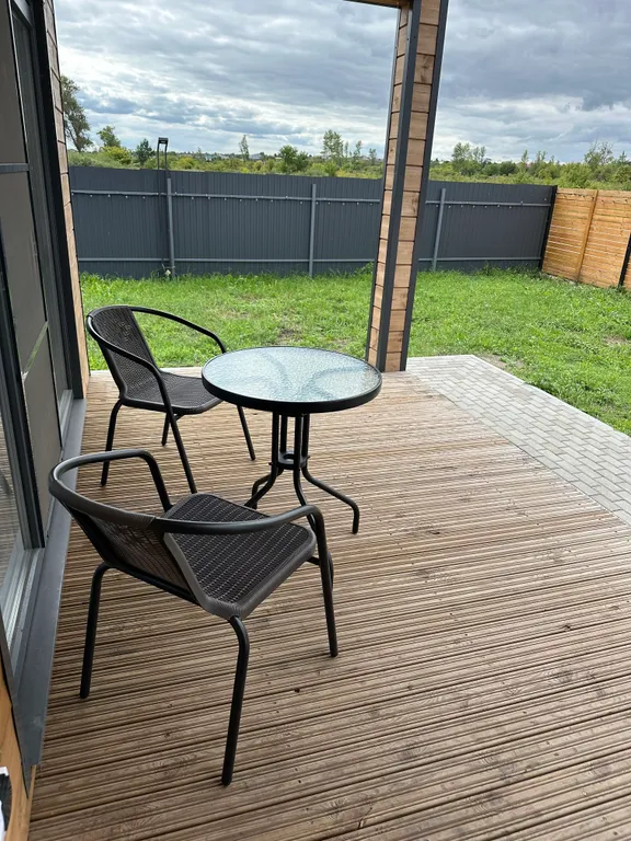 Красивый барнхаус с баней на приватной территории