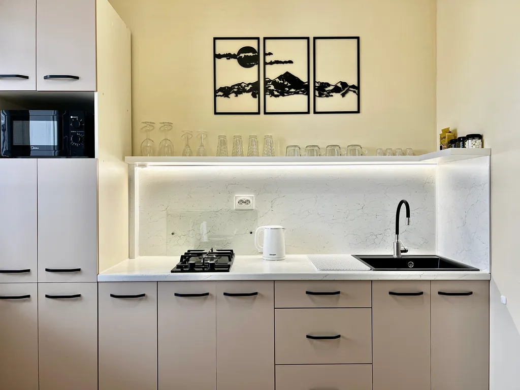 Уютная светлая квартира недалеко от центра