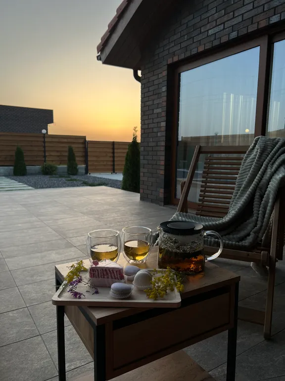 Уютный дом с термальным бассейном и баней