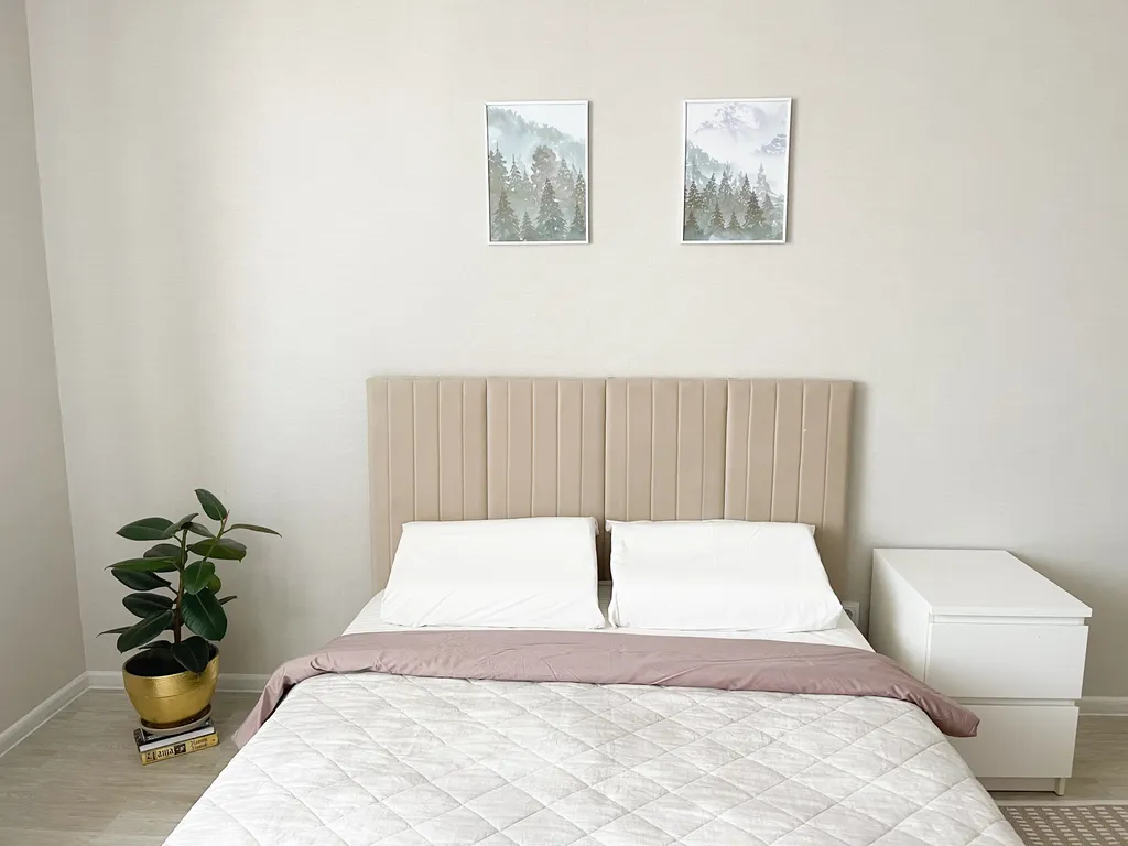 Квартира с современным ремонтом в светлых тонах