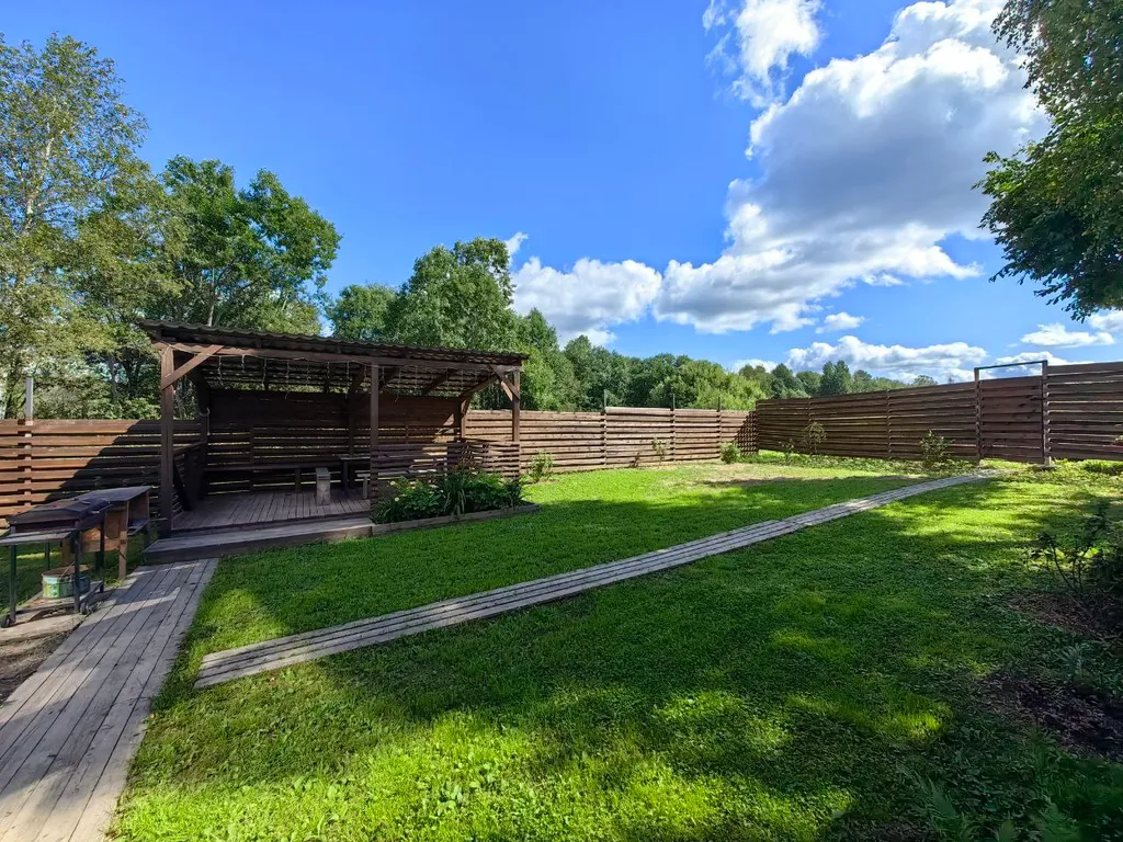 Часть дома с баней внутри