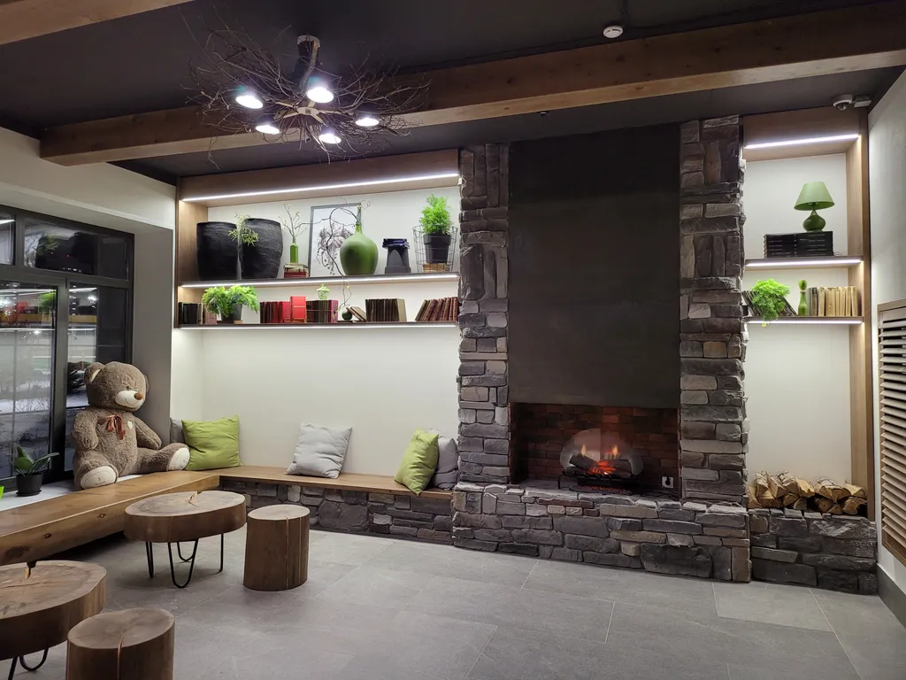 Квартира-студия с фитобочкой и джакузи с панорамным видом в ЖК Scandis