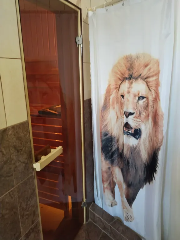 Дом с бассейном рядом с Волгой