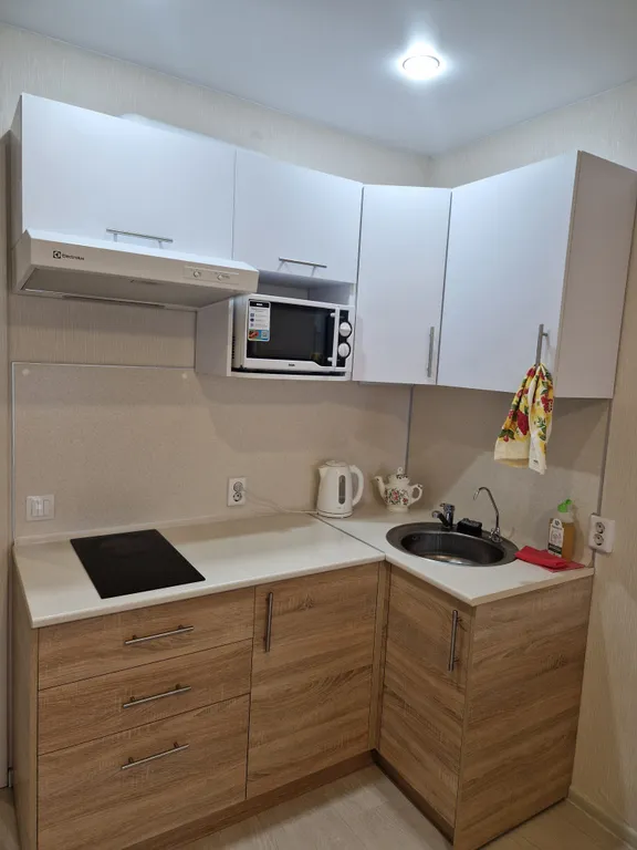 Студия с красивым видом