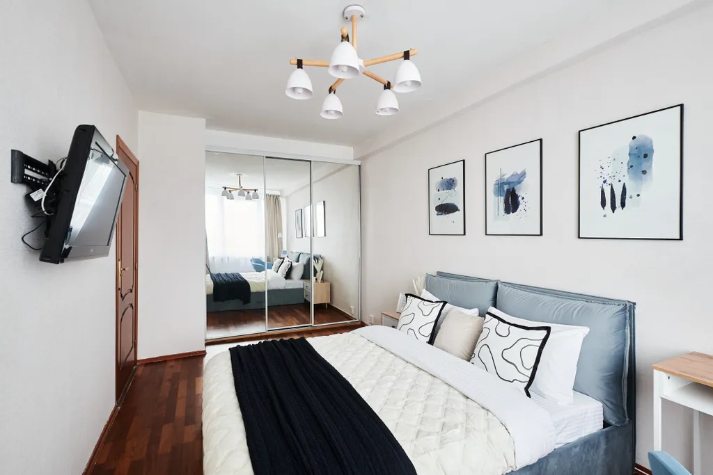 Квартира Квартира Трешка с видом на Новый Арбат — Москва