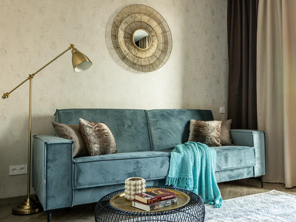 Дизайнерские апартаменты с красивым закатом на море