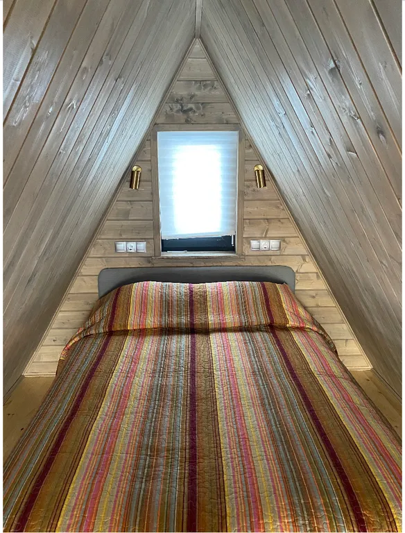 Шале Småland Люкке Хаус на хуторе близ речки