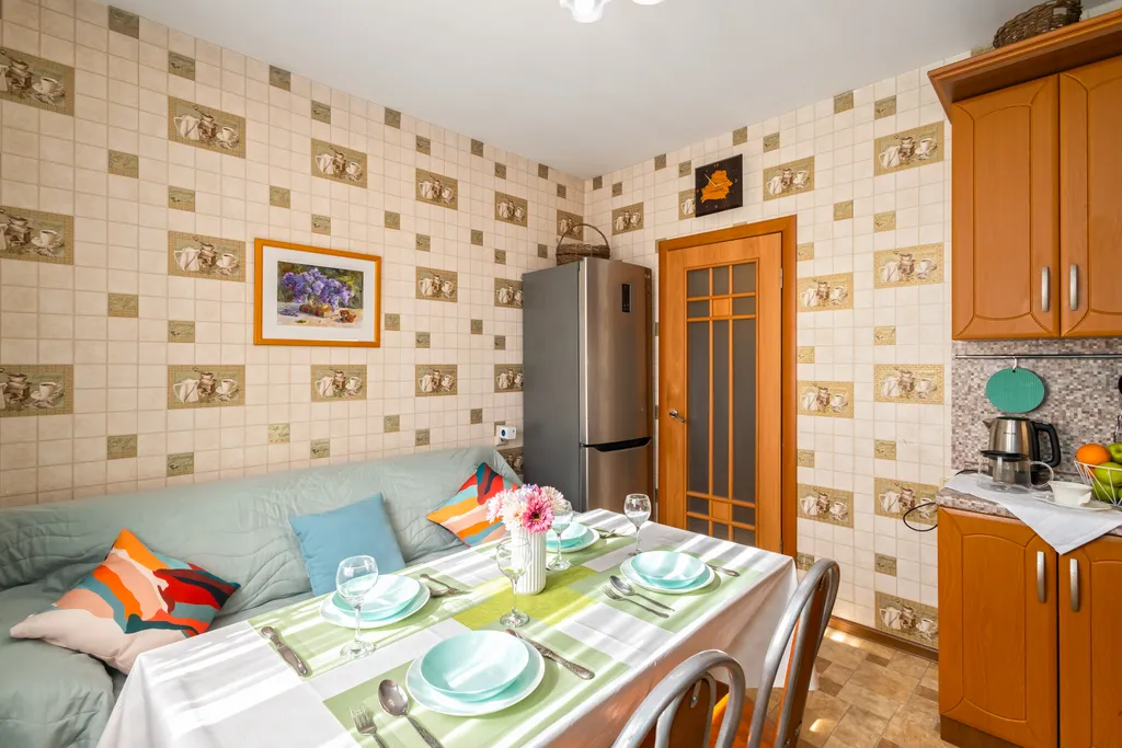 Квартира Уютная квартира в 5 минутах от метро Скобелевская — Москва