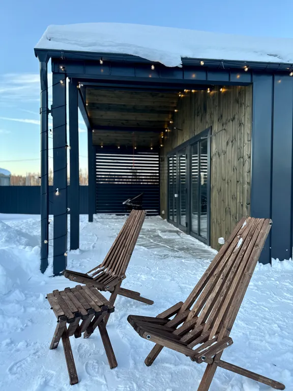 Уютный дом в аренду с видом на лес